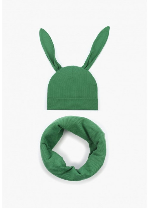Шапка и снуд SET BUNNY